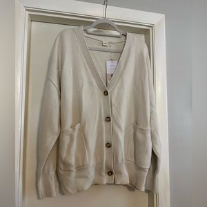 Goumikids Ivory Cardigan